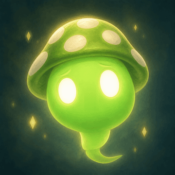 Capshroom — a wisp of the forest